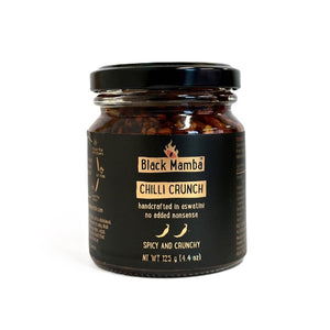 Black Mamba Chilli Crunch 125g - a case of 6