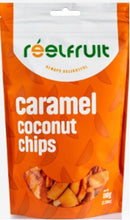 Load image into Gallery viewer, Reelfruit Caramel Coconut Chips - Pack to Try