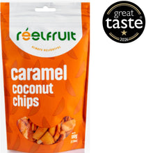 Load image into Gallery viewer, Reelfruit Caramel Coconut Chips