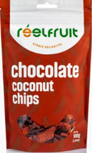 Load image into Gallery viewer, Reelfruit Chocolate Coconut Chips - Pack to Try
