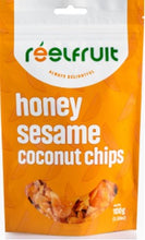 Load image into Gallery viewer, Reelfruit Honey Sesame Coconut Chips - Pack to Try