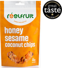 Load image into Gallery viewer, Reelfruit Honey Sesame Coconut Chips