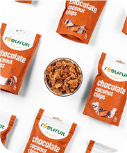 Load image into Gallery viewer, Reelfruit Chocolate Coconut Chips - Pack to Try