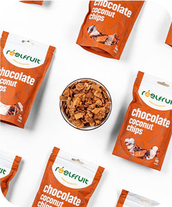 Reelfruit Chocolate Coconut Chips 100g - case of 24