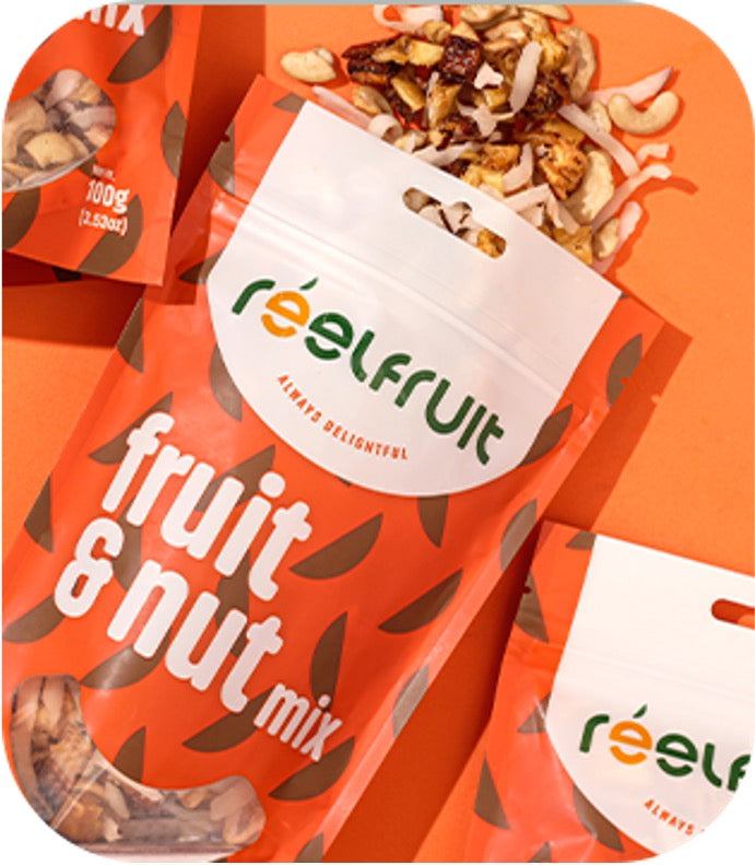 Reelfruit Fruit & Nut 100g - case of 24